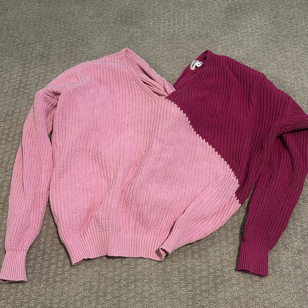 Super down Knot Back Sweater
